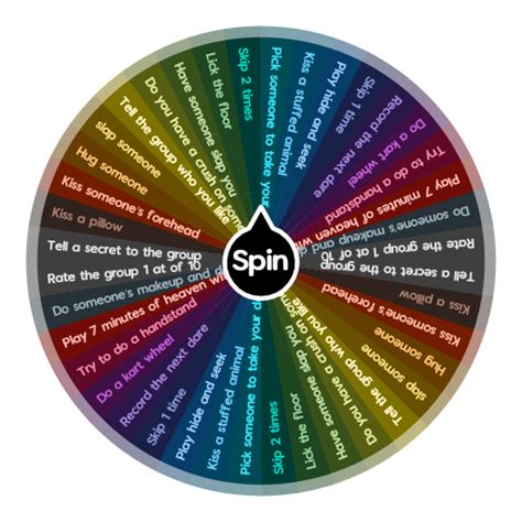 spin the wheel random|make your one dare wheel.